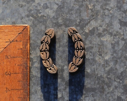 Messingornament - 2x,