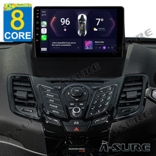 8Core 4+64GB Autoradio Navi Radio Android13 GPS Für Ford Fiesta MK6 bj.2008-2016