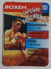 Graciano Rocchigiani "Rocky" - 1996 Disney Limit mini card - Boxen - German card