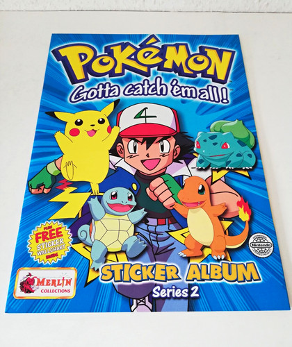 Pokemon sticker album serie - pokemon,