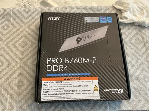 Msi pro b760m - b760m-e, mainboard