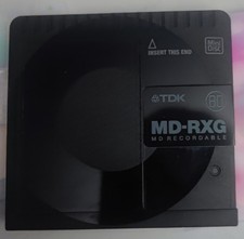 MINIDISC TDK RXG 80MIN  MD-Hi