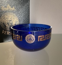 Blaue Medusa Glasschale  17cm