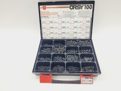 Würth orsy 100 blechschrauben - würth,