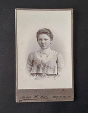 CDV um 1910 junge Frau