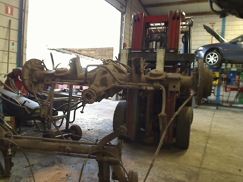 Hinterachse rwd opel frontera - rwd,