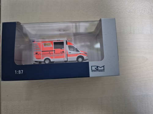 Modellauto rettungswagen asb - rettungswagen,