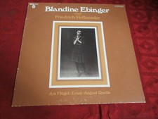 LP BLANDINE EBINGER singt friedrich Hollaender Am Flügel: Ernst-August Quelle 