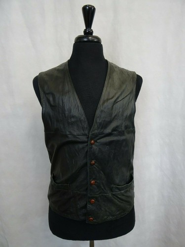 Herren vintage leder biker - vintage,