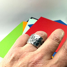 925er Silber Herrenring #XXL