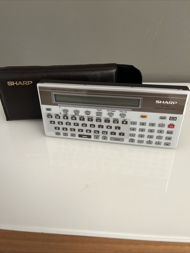 Sharp 1500a pocket computer - sharp, pc-1500a