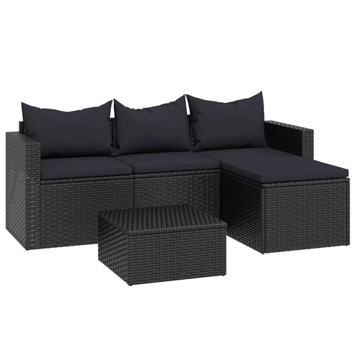 Garten lounge set schwarz - garten-lounge-set,