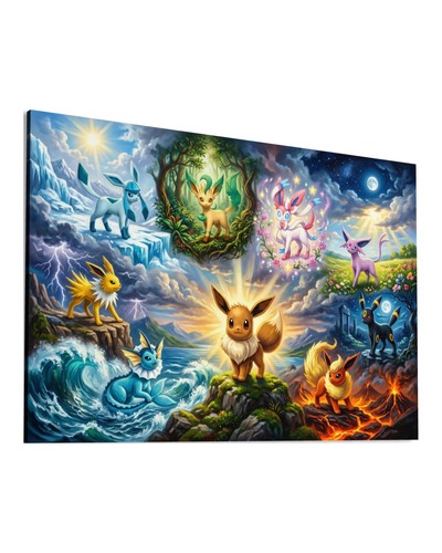 Pokemon leinwand bild anime - leinwand,