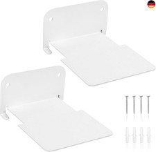 Regal Wand Weiß, 2 Stück