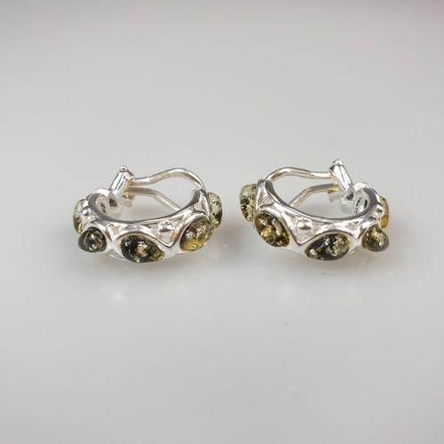 Silberne clips silber ohrringe - silberne,