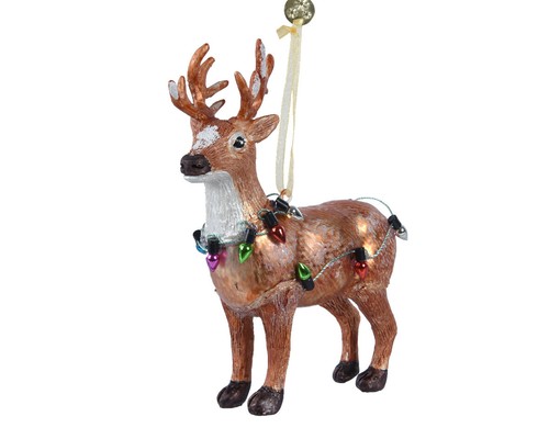 Hirsch lichterkette 13cm - hirsch,