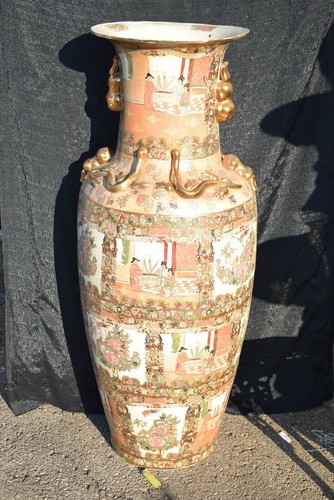 Xxl bodenvase china familie - xxl, bodenvase-china,