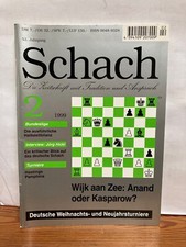 Schach die Zeitschrift und Anspruch Heft 2 1999