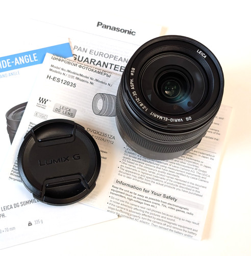 Panasonic leica 35mm - leica, f2.8