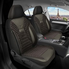 Schonbezüge Sitzbezüge für Smart Fortwo Forfour 453 Bj ab 2014 in Schwarz PS803