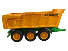 Bruder JOSKIN Anhänger Spielzeug Kippanhänger Gelb Kunststoff 45cm