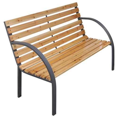 Gartenbank metall holz bank - holz,