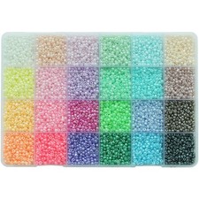 Glasperlen Rocailles