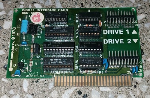 Apple iie computer disk - iie,