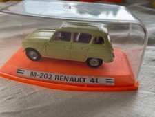 Auto Pilen M 202 Renault R 4 L gelb Oldtimer aus Sammlung 1:43 OVP Made Spain