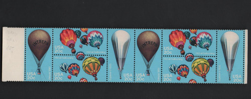 Usa 1983 1 achterblock - usa,