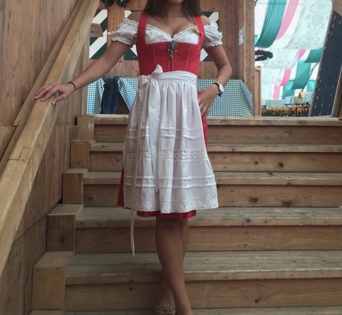 Dirndl wenger rot xs - dirndl,