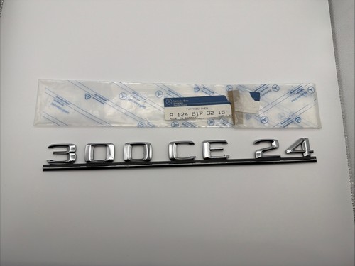 W124 300ce emblem type - emblem, sign