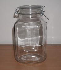 großes Fido Einmachglas / Vorratsglas / Drahtbügel - Aufbewahrung - 3