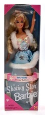 1995 Ice Skating Star Barbie Puppe / Eiskunstläuferin / Mattel 15510, NrfB