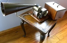 2 Minuten Walzenspieler PATHÉ Modell Pathe Nr. 0- Cylinder Phonograph works 1903