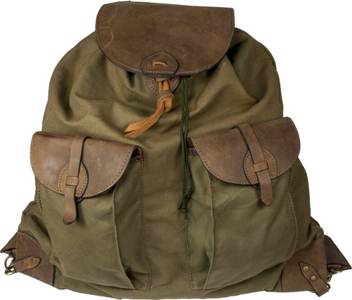 Hubertus canvas rucksack mit - hubertus,