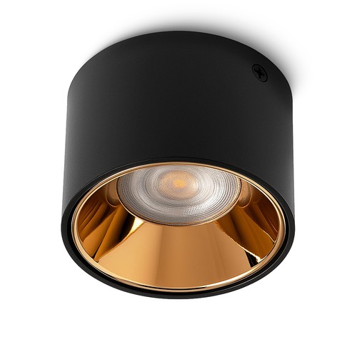 Milagu led aufbauspot schwarz - milagu,