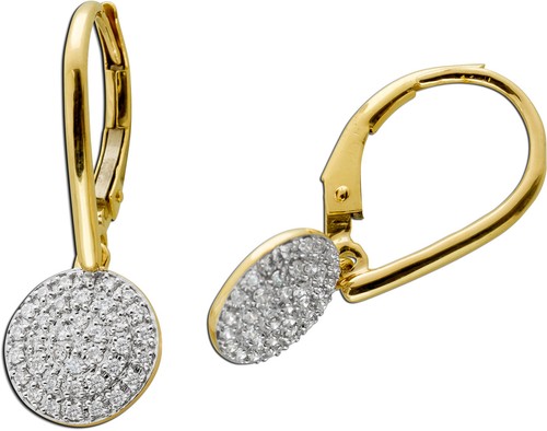 Brillant ohrhänger gold 585 - gold,