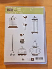 stampin up stempel aviary Eule Vogel Käfig Herbst
