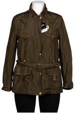 AMBIENTE Jacke Damen Anorak Jacket Kurzmantel Gr. EU 42 Baumwolle Grün #y2cglk4