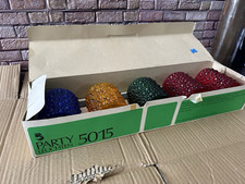 Vintage Paul Neuhaus Leuchten. Partylicht 5  Buntes Licht PARTY LEUCHTEN 5015