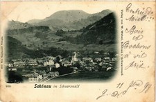 CPA AK Schonau im Schwarzwald