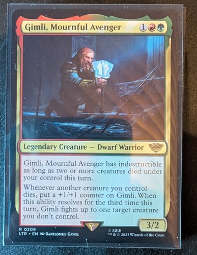 Mtg gimli mournful - mtg, |