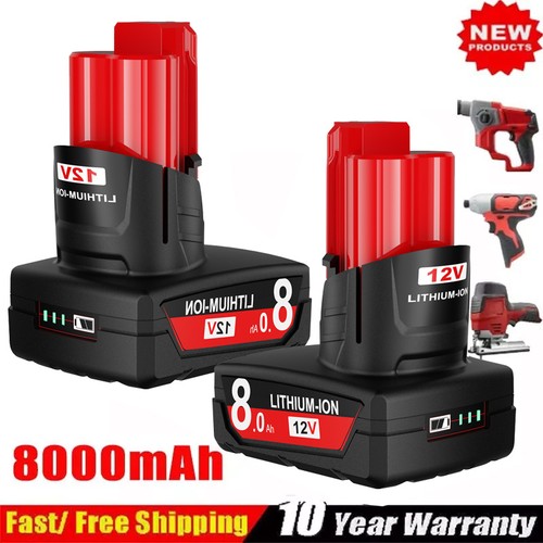 Für milwaukee m12 0ah - milwaukee, 6,0ah