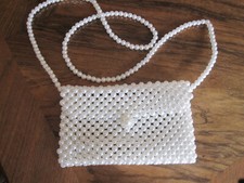 Elegante Tasche -Hochzeit -Abendtasche- Perlen Tasche -Brauttasche- Handtasche