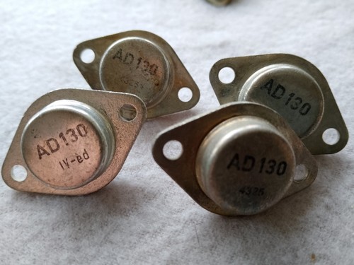 Germanium pnp transistor - 4x, pnp-transistor