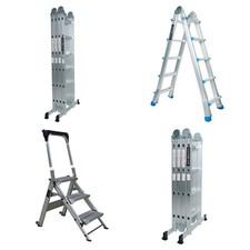 WORHAN® MEHRZWECKLEITER KLAPPLEITER TELESKOPLEITER ALUMINIUM GENERALÜBERHOLT