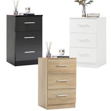 Hochglanz Nachttisch