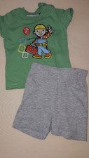 Bob der Baumeister Shorty Schlafanzug 2tlg. Set Gr. 62/68