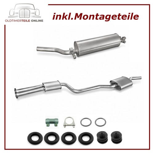 Auspuff set für mercedes benz - für,